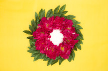 floral wreath 