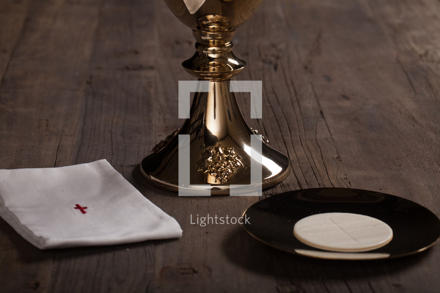 eucharist, goblet, wafer, communion goblet,  communion wafer, communion tools, Lord's Supper