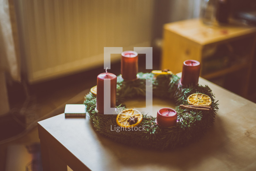 Advent wreath 