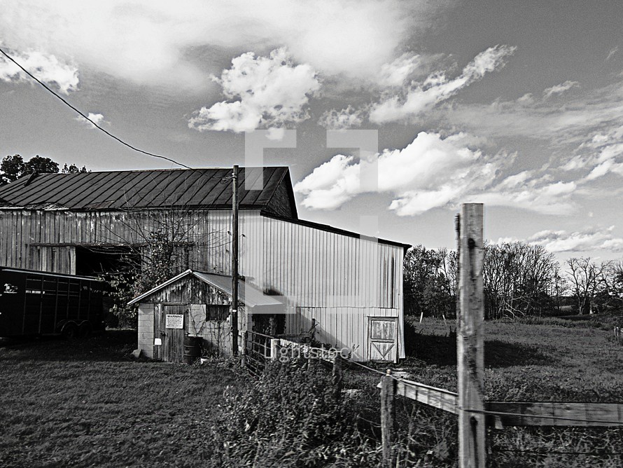 an old barn 
