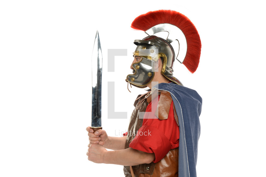 Roman Soldier with a sword 
