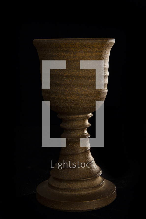 clay goblet