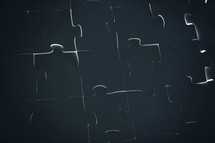 black puzzle background 