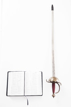 sword and a Bible