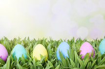 Easter Eggs Spring Background