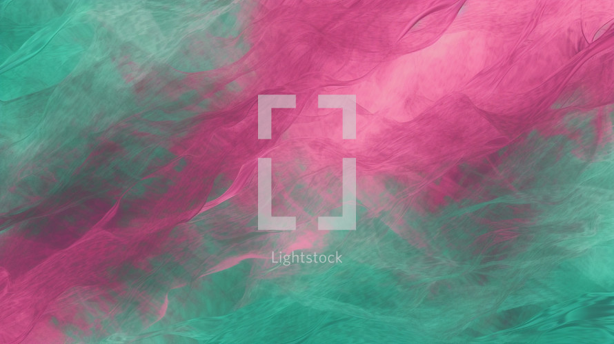 Magenta and mint abstract color background. 