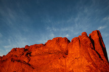 red rock peaks 