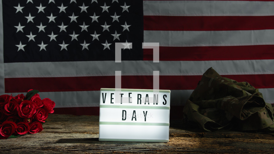 Veterans Day Sign
