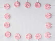 pink lollipops 