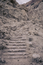 ancient stone steps 