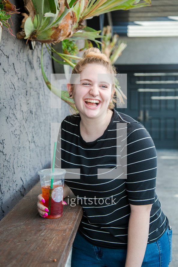 smiling young woman 