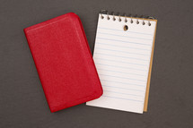 notebook and notepad 