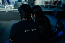 love people t-shirt 