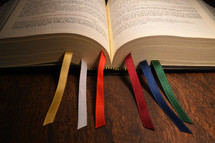 bookmarks in a faith book 