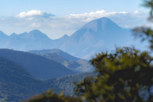 Beautiful green valley at Petropolis, Rio de Janeiro, Brazil.