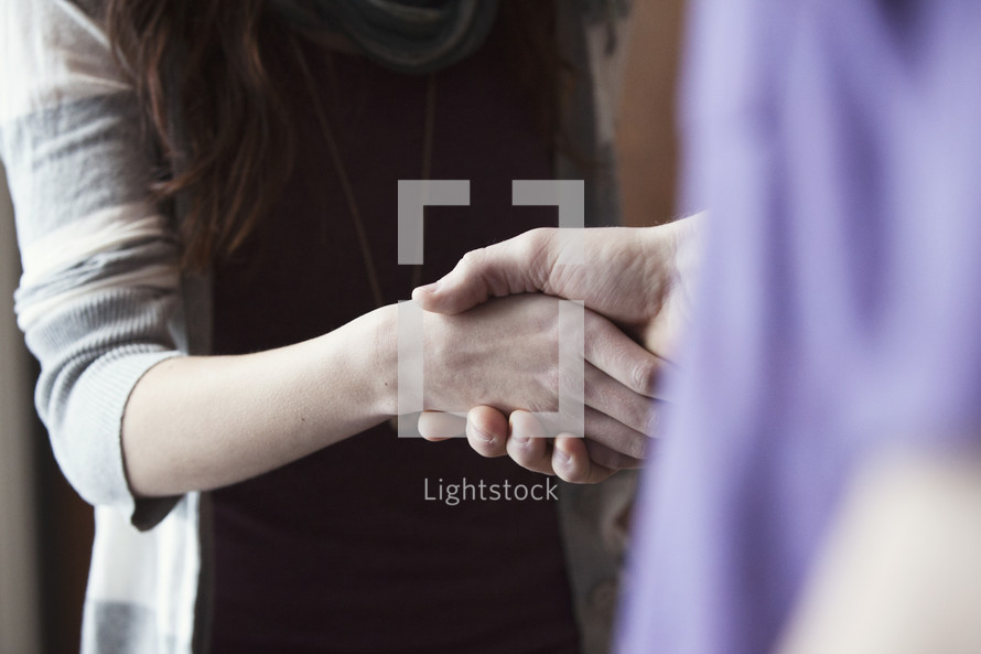 shaking hands 