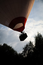 An air ballon lifting of