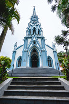 Old church at the center of Petropolis, Rio de Janeiro, Brazil. May 29, 2024.