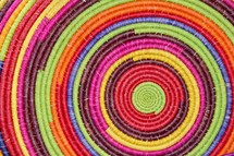 Colorful spiral mat background 