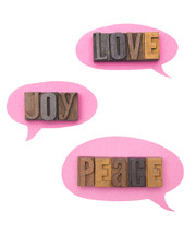 love, joy, peace 