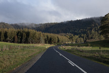 rural road ahead 