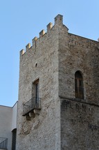 ancient castle walls 
