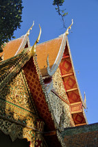 roof of a temple 