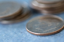 coins closeup 