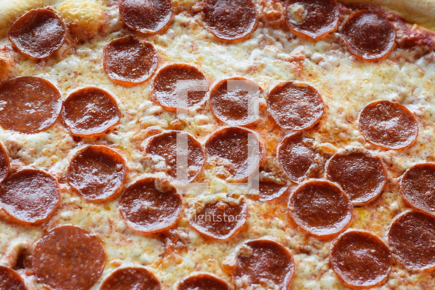 pepperoni pizza background 