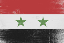 Syrian flag.