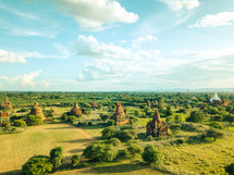 ancient pagodas and temples in Myanmar