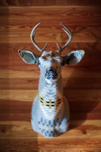 mounted deer head 