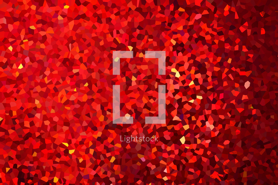 red mosaic pattern background 