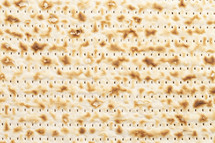 Close Up View of Matzah Unleavened Bread