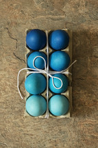 dyed Easter eggs 
