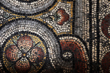 mosaic tile detail