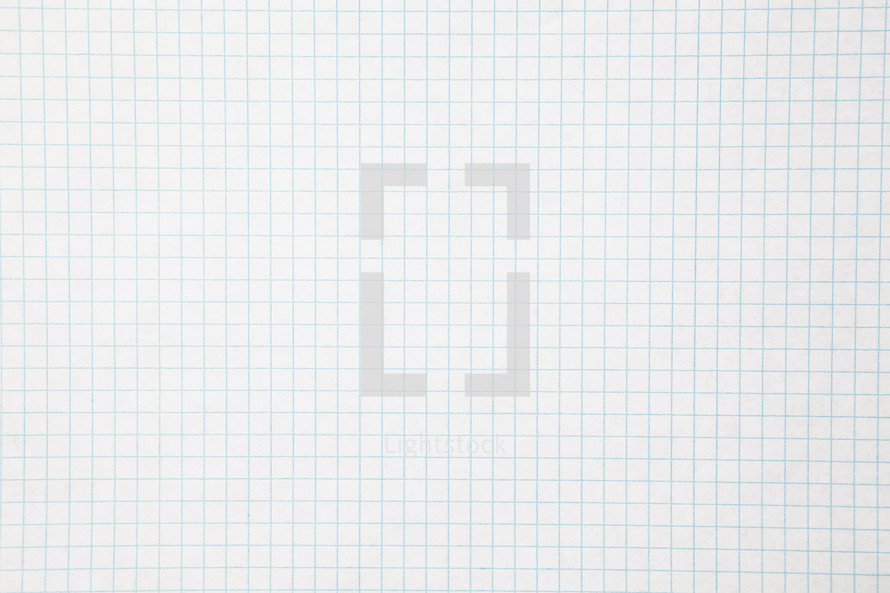 blank sheet of graph paper