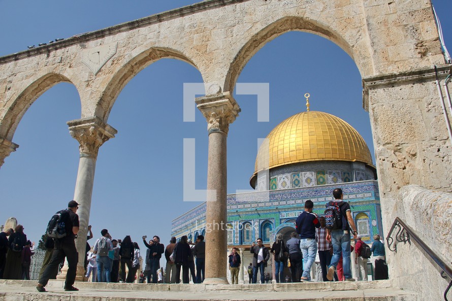 Dome of the Rock, Muslim Mosque, Jerusalem