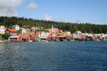 A fishing village by the waters