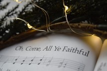 Oh, Come, All Ye Faithful Christmas worship service music 