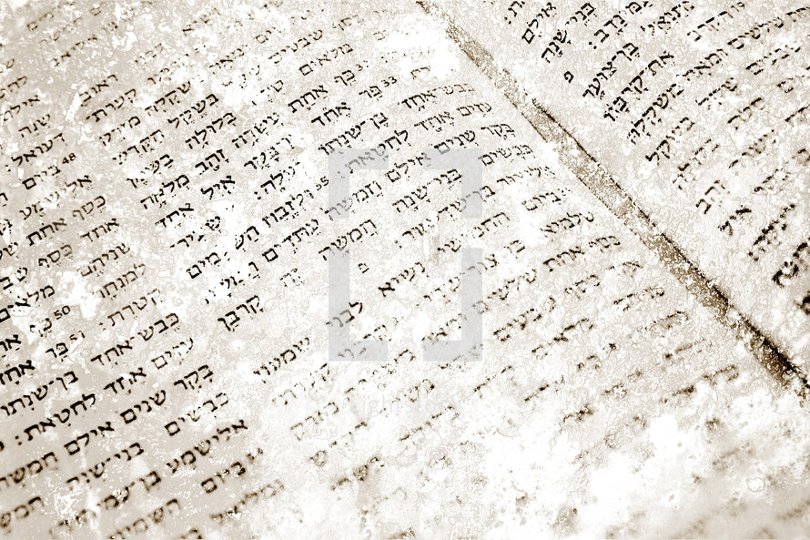 Hebrew Bible scroll