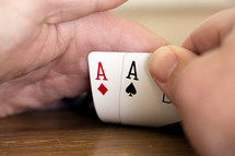 double Aces, playing card 