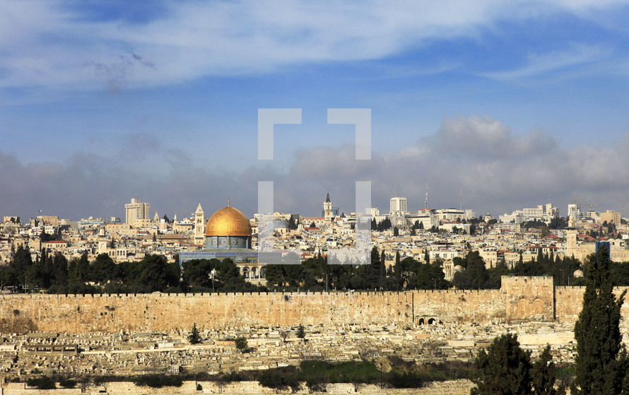 Jerusalem skyline 
