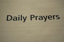 Daily Prayer 
