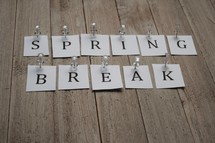 Spring break 