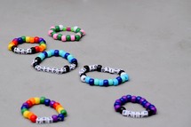 beaded bracelets made at VBS 