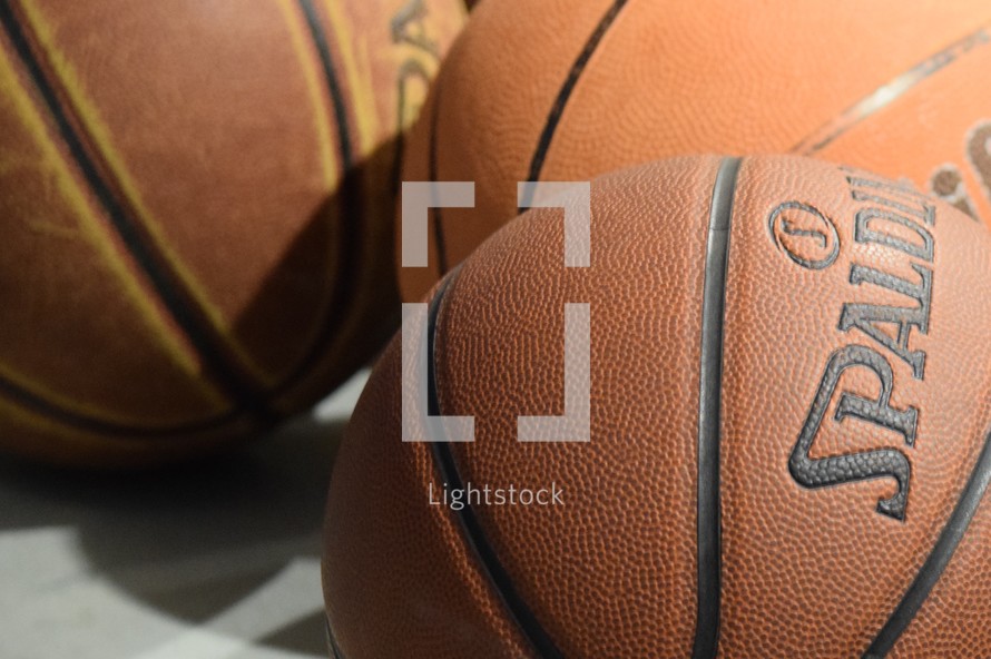 basketball closeup 