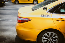 NYC yellow cabs 