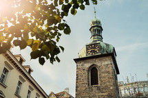 Kostel Petra na Porici. Church of St. Peter. High quality photo