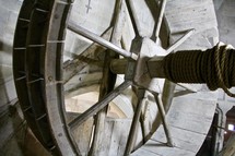 wooden wheel 